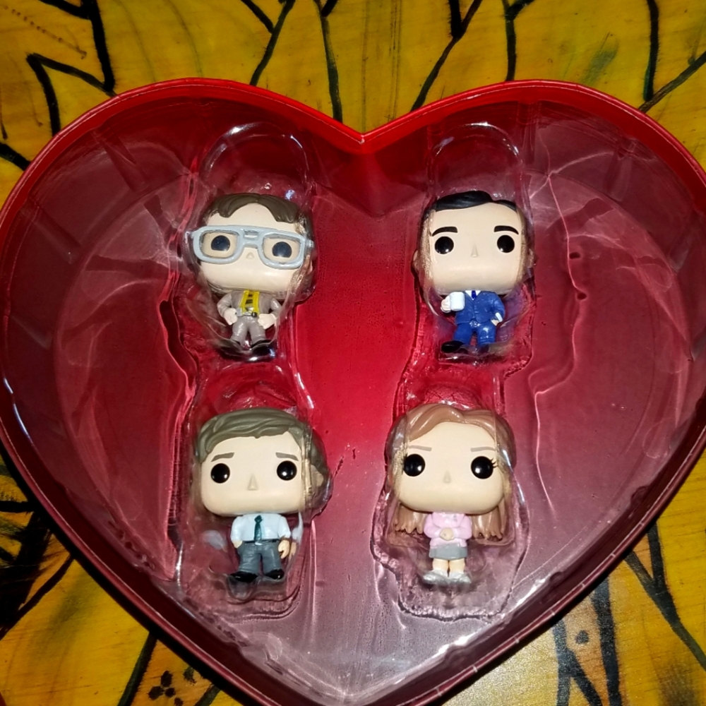Mini office funko set
